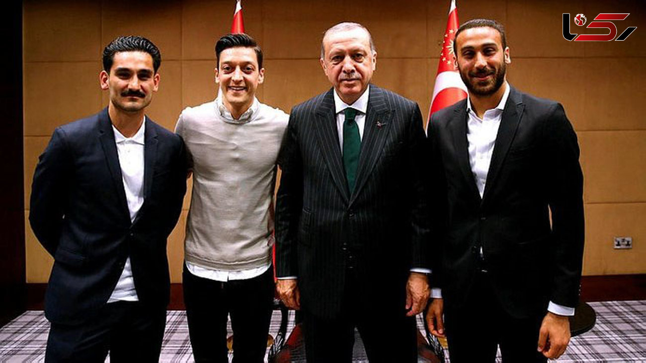 جنجال عجیب دیدار 2 فوتبالیست سرشناس آلمانی با رئیس جمهور ترکیه