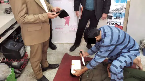 آدمکشی برای ناخالصی درتریاک ! 