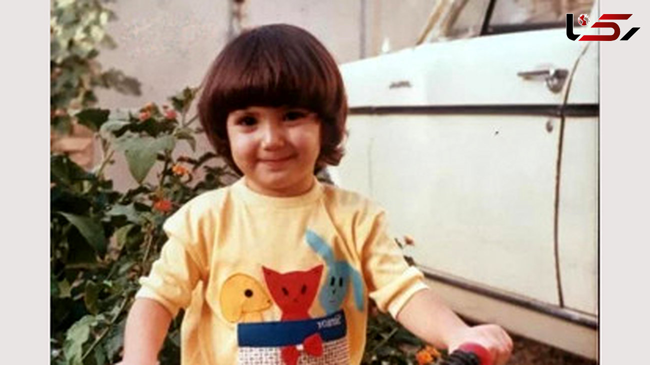 حدس بزنید این کودک کدام بازیگر ایرانی است ؟! / او مرد نیست ‍!