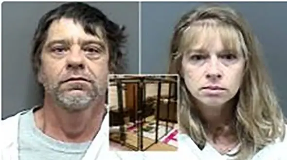 این  بچه را  در قفس زندانی کرده بودند!+عکس قفس و کودک آزارها