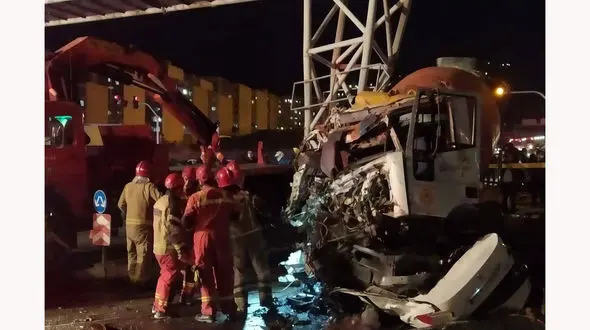 جزئیات تصادف مرگبار بونکر با 11 خودرو در اتوبان ستاری + فیلم هولناک