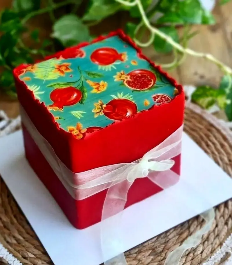 ایده کیک شب یلدا