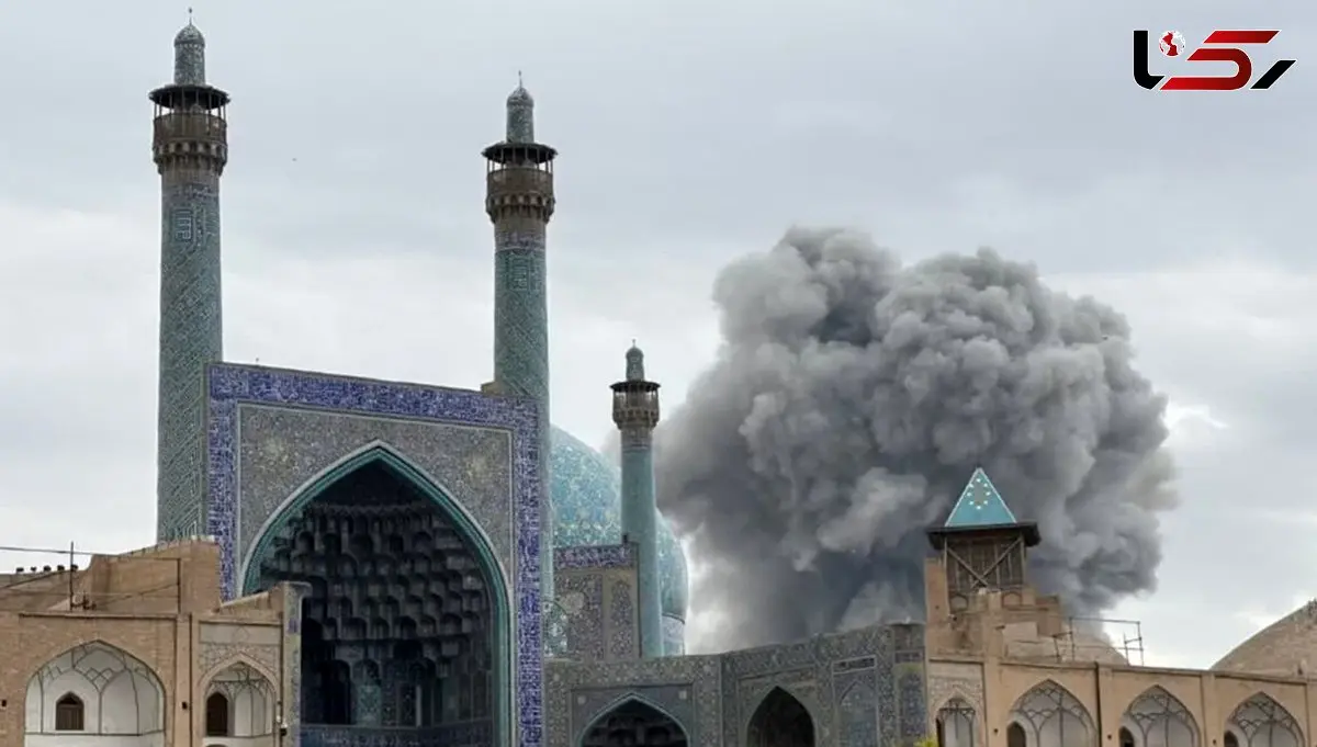  افزایش ۲ سانتی‌متری انحراف در مهم‌ترین ستون مسجد جامع عباسی بعد از بمباران اصفهان