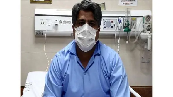 پزشک اراکی مبتلا به کرونا  مرخص شد + عکس