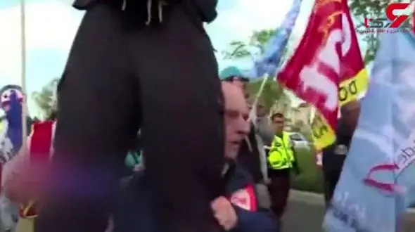 اعتصاب ماموران گمرک در دانکرک + فیلم