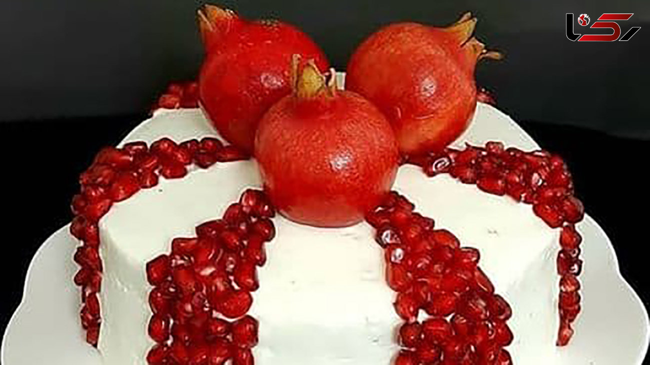 کیک تیرامیسو انار ، یک دسر خوشمزه 