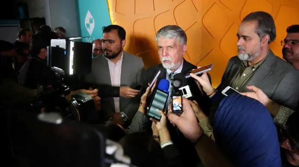 سکانس پایانی روز پنجم جشنواره فیلم کوتاه با حضور وزیر فرهنگ / فیلم