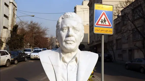 معمای سرقت سردیس مرحوم منصور پورحیدری فاش شد + عکس