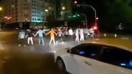 فیلم زیباترین رقص ایرانی وسط خیابان ! / پلیس فقط تماشاکرد !