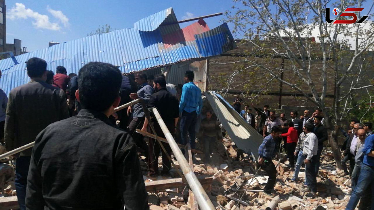 یک کشته در انفجار گاز شهری در سردرود تبریز