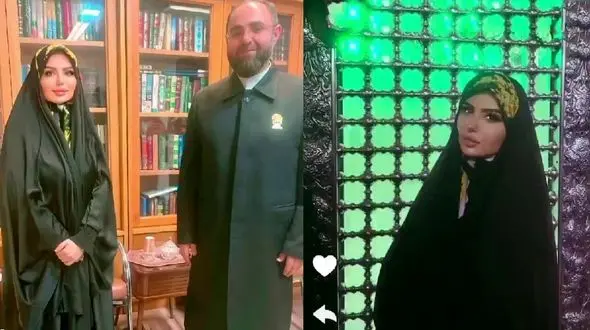 فیلم خانم مدل جنجالی عرب ها در حرم امام رضا ( ع ) + عکس سوپر مدل بودنش در کویت