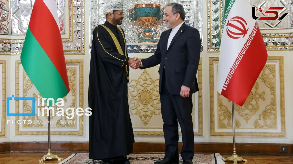 دیدار وزرای خارجه ایران و عمان در تهران