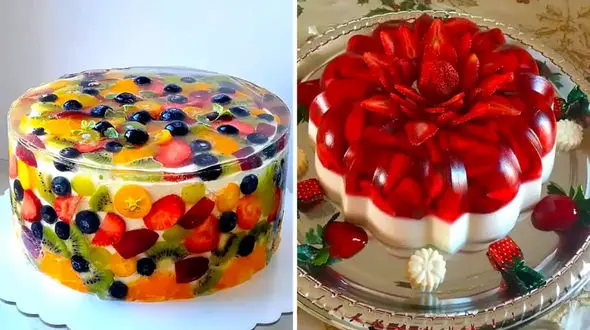 زیباترین تزئینات ژله که انگار به نمایشگاه ژله آمده اید + عکس