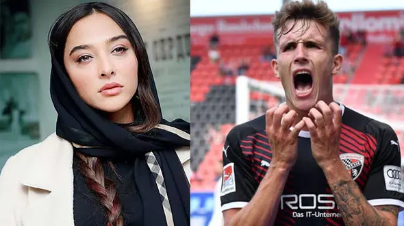 فیلم / آناهیتا درگاهی  عمه  فوتبالیست دورگه آلمانی ایرانی ! / دنیس اکرت در تیم ملی ایران !