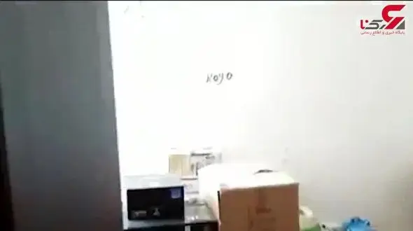 خسارت زلزله به یک منزل مسکونی در مسجد سلیمان+فیلم