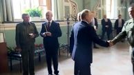پوتین در روز تولدش با فرماندهان ارتش در کلیسا دیدار کرد + فیلم