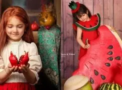 بهترین ژست‌ های عکس یلدا برای کودکان در شب یلدای 1404