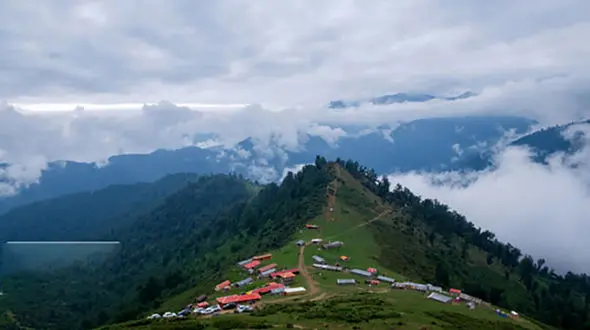 زیبایی های «سوچاله» گیلان از بالای ابرها + عکس