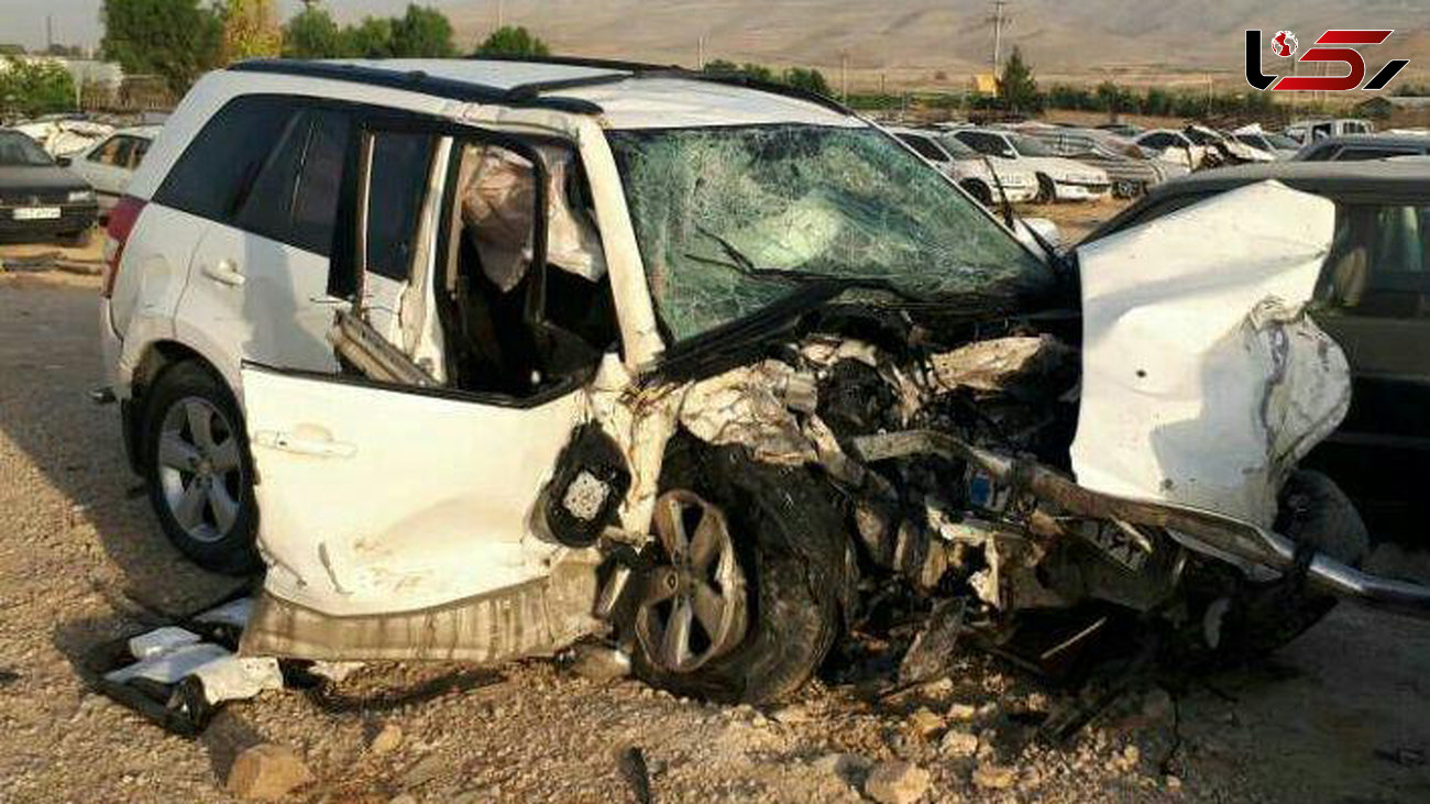 بی احتیاطی راننده سوزوکی در جاده فیروز آباد 5 کشته به جا گذاشت + عکس 