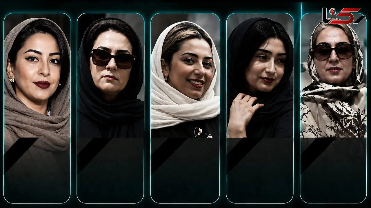 عکس های تلخ 5 زن جانباخته در واژگونی مینی بوس به دره مرگ / راننده این مینی بوس یک زن بود