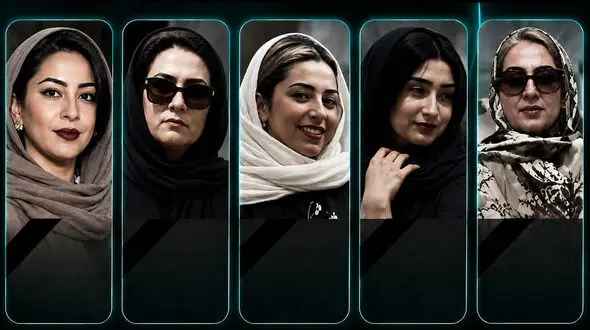 عکس های تلخ 5 زن جانباخته در واژگونی مینی بوس به دره مرگ / راننده این مینی بوس یک زن بود