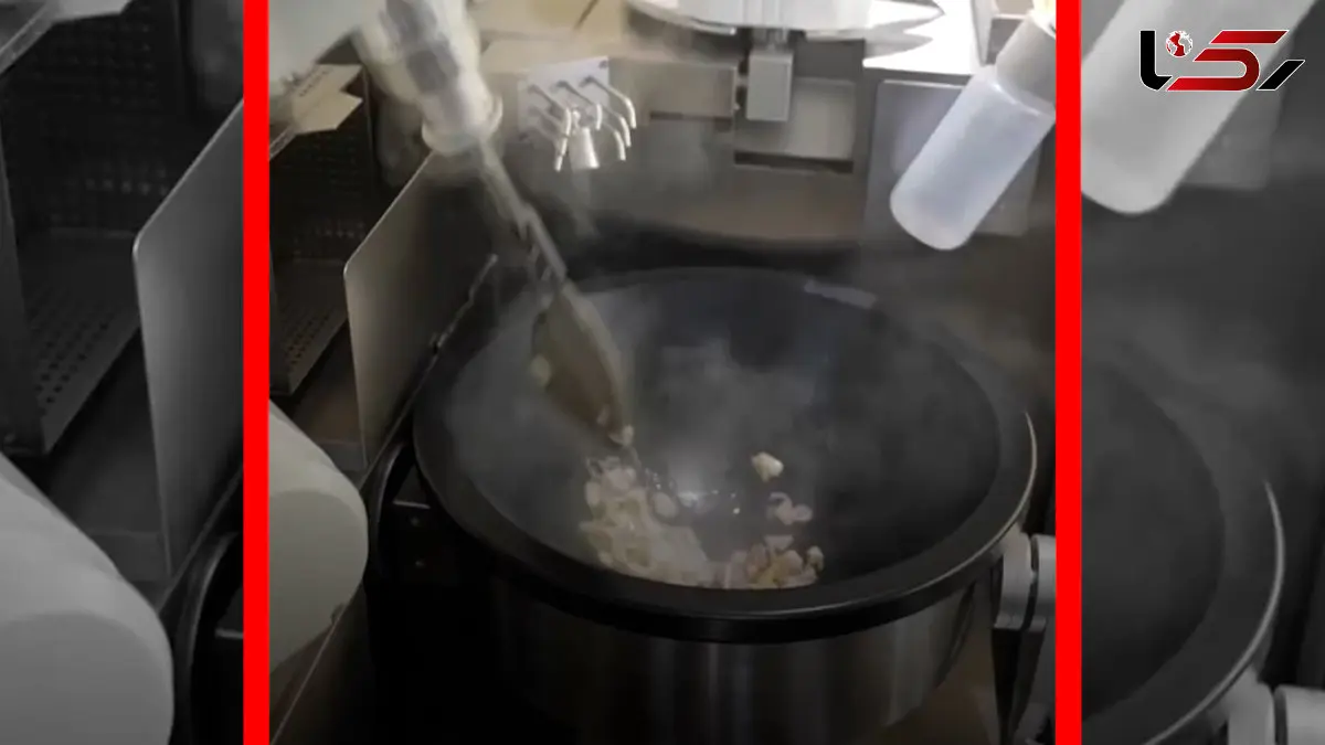 فیلم افتتاح رستوران کاملاً هوشمند با ربات های آشپز در چین