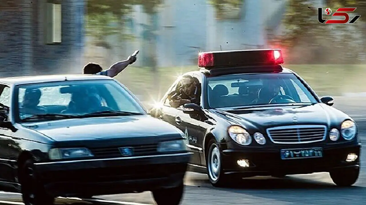 شکار پژو 405 مشکوک در کهریزک / مأموران با شلیک، راه فرار را بستند!