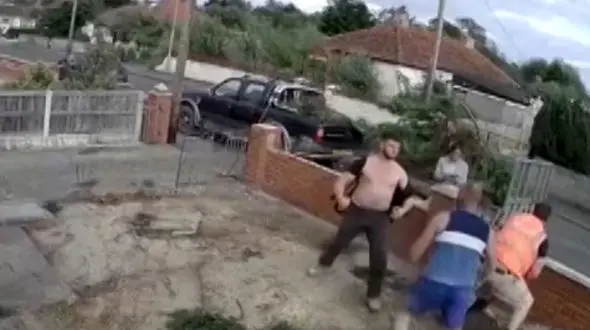 2 همسایه بخاطر یک درخت یکدیگر را لت و پار کردند! + فیلم