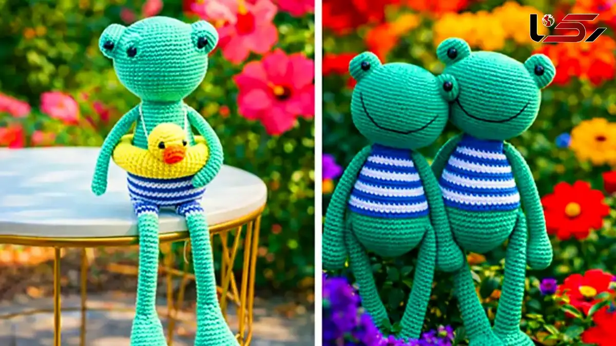 قورباغه کیوت دستبافت؛ بهترین هدیه ای که عشق رو هدیه میده + 15 مدل جذاب