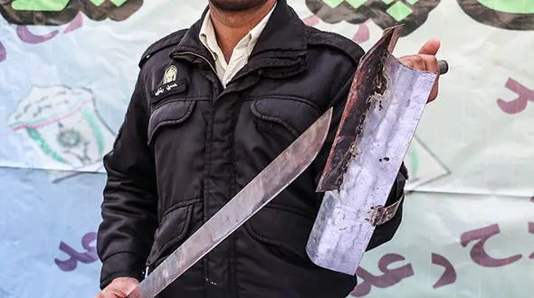 اسلحه عجیب سارقان و زورگیران تهرانی +عکس