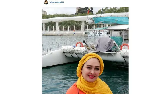 خوشگذرانی بازیگر زن معروف ایرانی در آمستردام هلند! + عکس