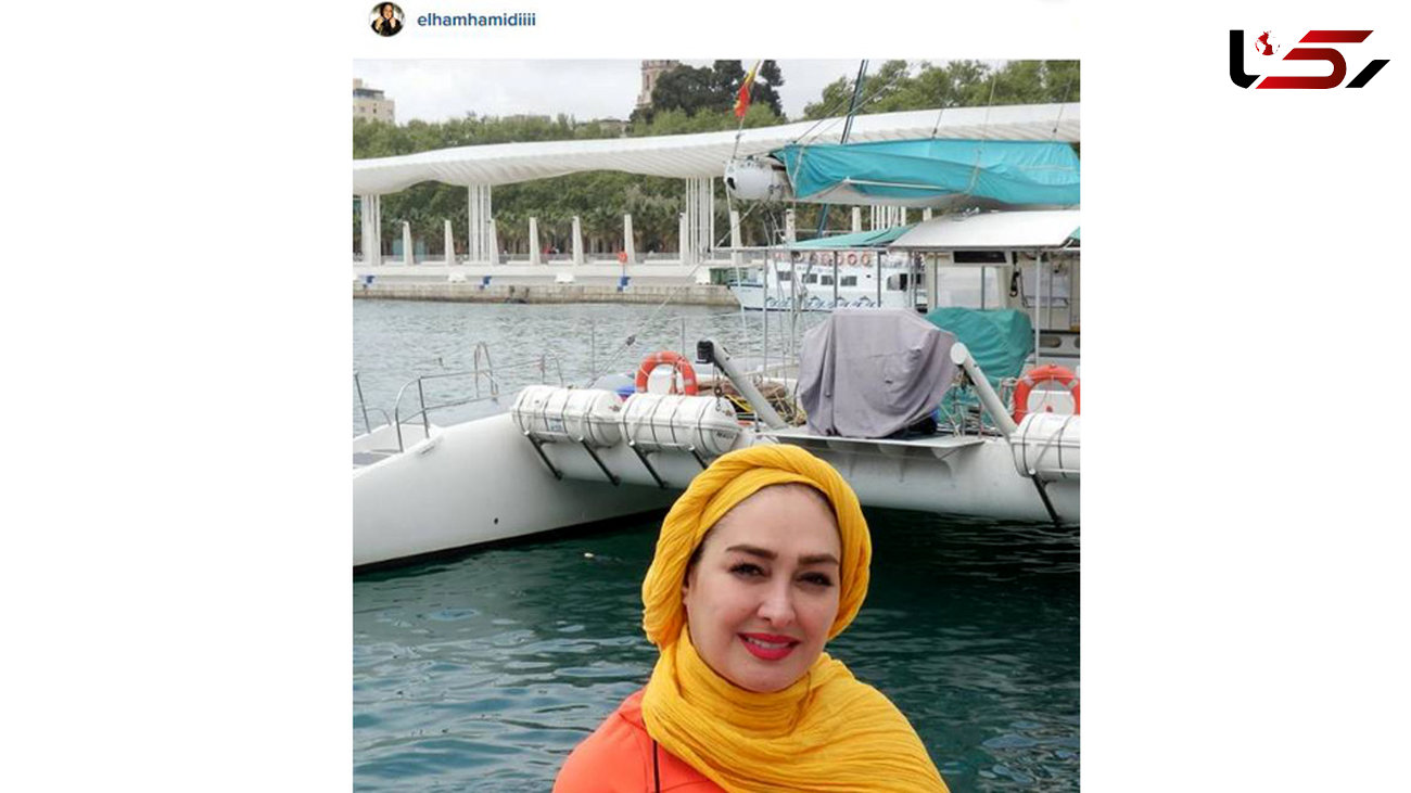 خوشگذرانی بازیگر زن معروف ایرانی در آمستردام هلند! + عکس