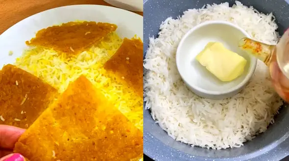 تردترین ته دیگ دنیا را درست کن + فیلم