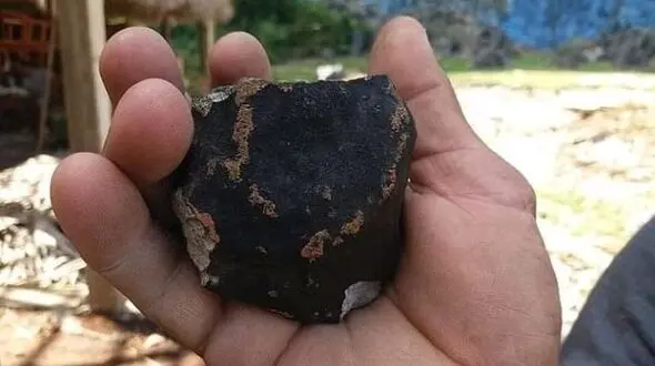 سقوط شهاب سنگ در غرب کوبا