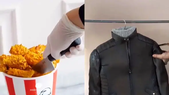 کاپشن و صندلی خوردنی دیده اید؟ + فیلم