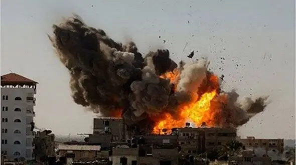 انفجار تروریستی در حلب سوریه

