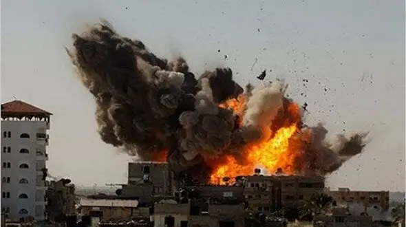 انفجار تروریستی در حلب سوریه

