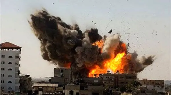 انفجار تروریستی در حلب سوریه

