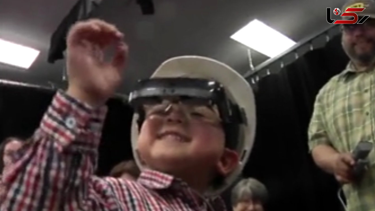عینک فوق مدرن، نور را به چشمان کودک ۴ ساله بازگرداند+فیلم