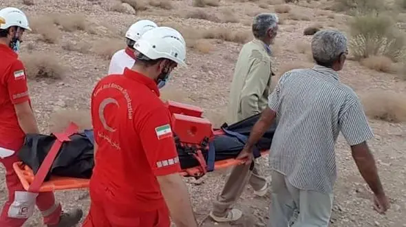 سقوط مرگبار مرد جوان از کوه در خوسف