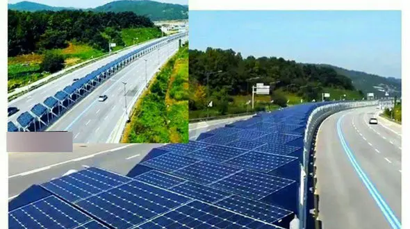 مسیر دوچرخه‌سواری حیرت‌انگیز مجهز به پنل‌های خورشیدی+ عکس