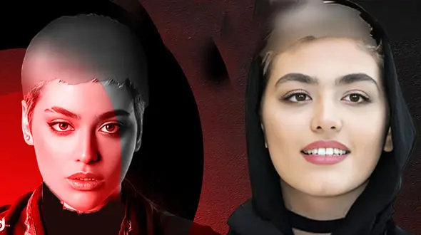 عکس ممنوعه ریحانه پارسا و آخرین شوهرش در دریا !