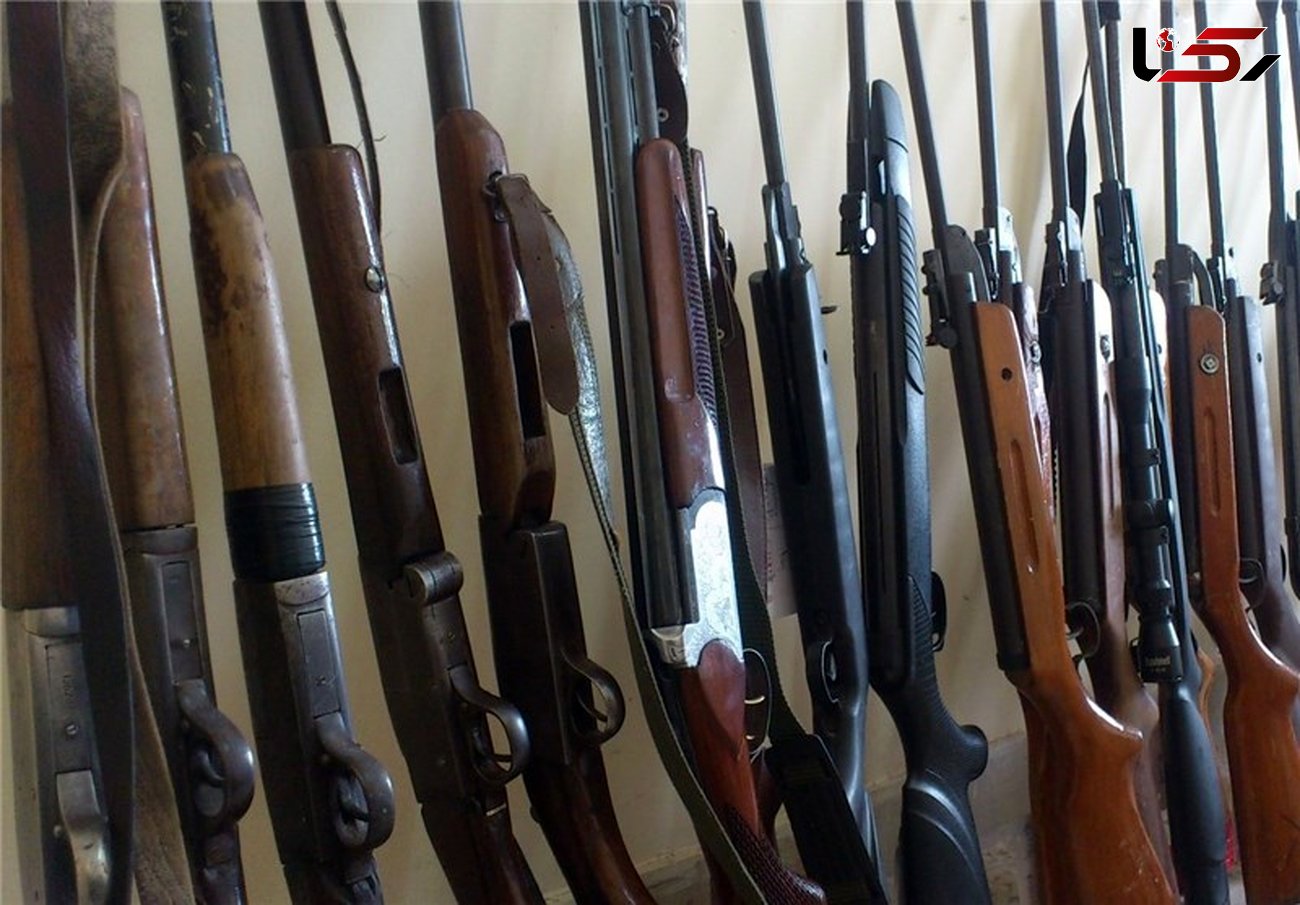 ۲۶ قبضه اسلحه غیرمجاز در گلستان کشف شد