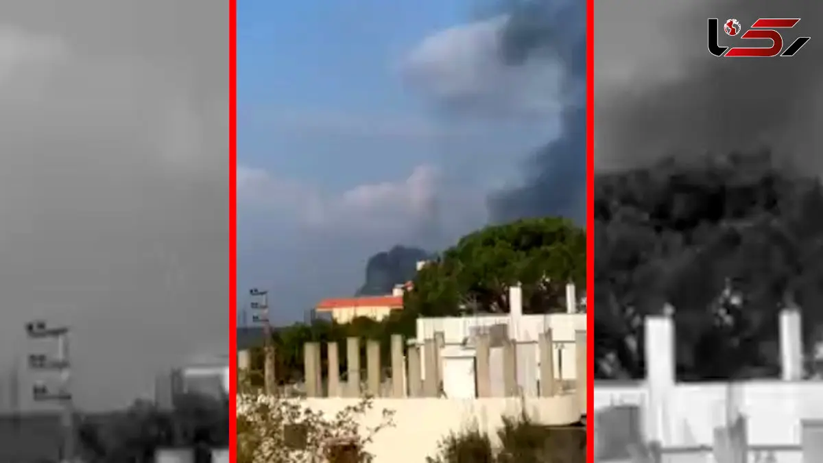 فیلم حمله هوایی اسرائیل به اطراف شهر الهرمل