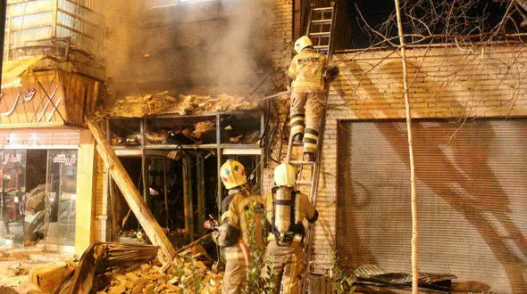 انفجار در قلب تهران + تصاویر