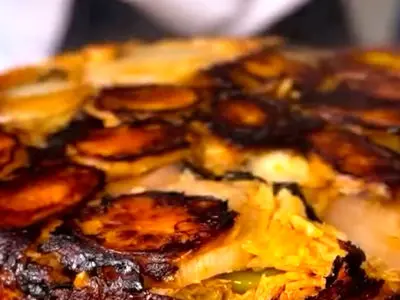 ته چین عراقی یک ته چین متفاوت و لذیذ + فیلم