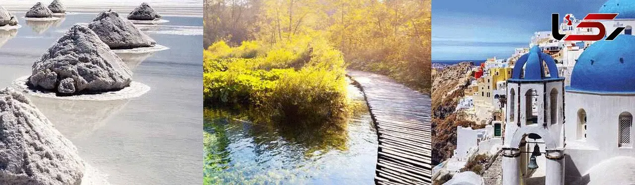 ده جاذبه طبیعی زیبا و برتر دنیا در سال جدید میلادی ‏+تصاویر دیدنی 
