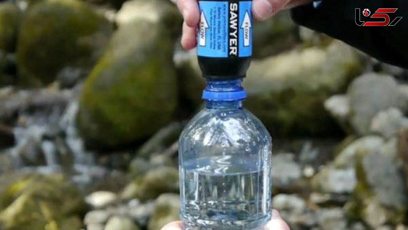 با این فیلتر به راحتی آب پاکسازی شده بنوشید