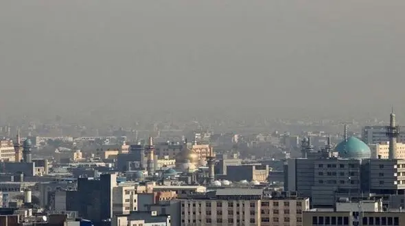 مشهد از نفس افتاد / آلودگی شدید هوا 