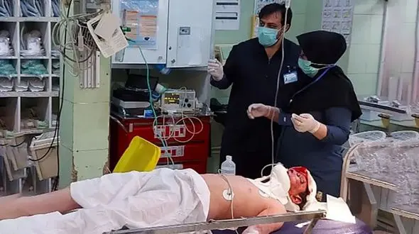 مصدومیت نوجوان 16 ساله حین ساخت نارنجک دست‌ساز 